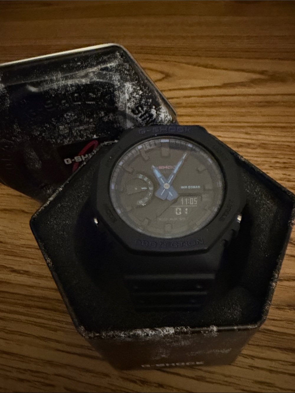 Casio G-Shock Black Resin Analog-Digital Watch